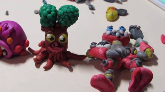 Великолепные поделки из пластилина! Своими руками. смотреть онлайн