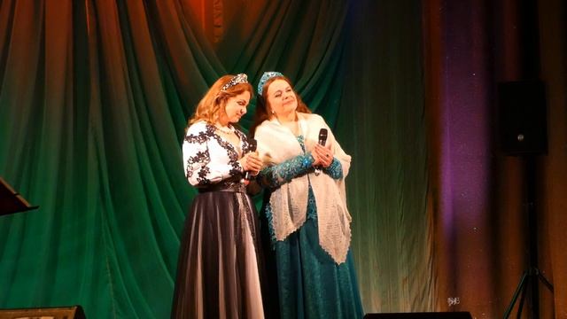 Лидия и Ирина Музалёвы "Оренбургский Пуховый Платок" сл.В.Боков муз. Г. Пономаренко