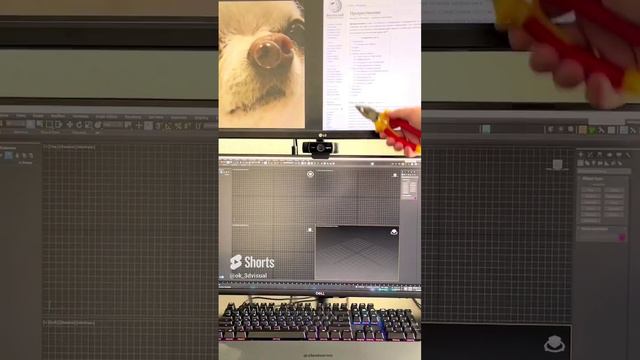 Секретный инструмент в 3D Max🤫 #3dsmax #3dmodeling #shorts #3d #3dmax #визуализация #3danimation