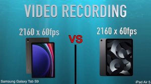 Samsung Galaxy Tab S9 vs iPad Air 5