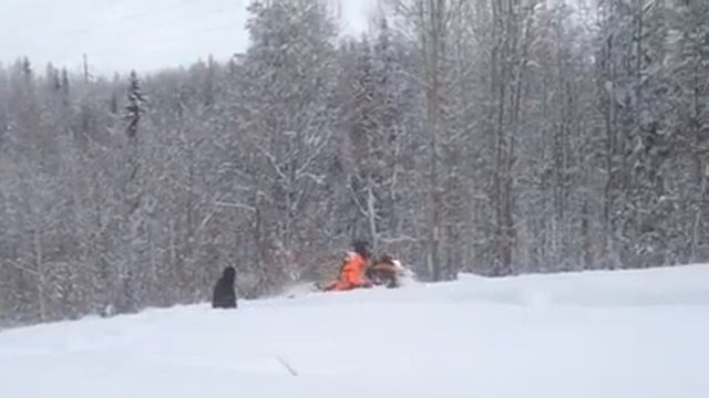 Саммит разворот в пухляке на склоне