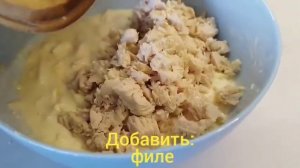 Соседка Узбечка поделилась новым рецептом вместо Пирожков! Вкуснейший Пирог с курицей и грибами!