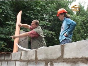 точка росы в стене, утепление пенобетона.