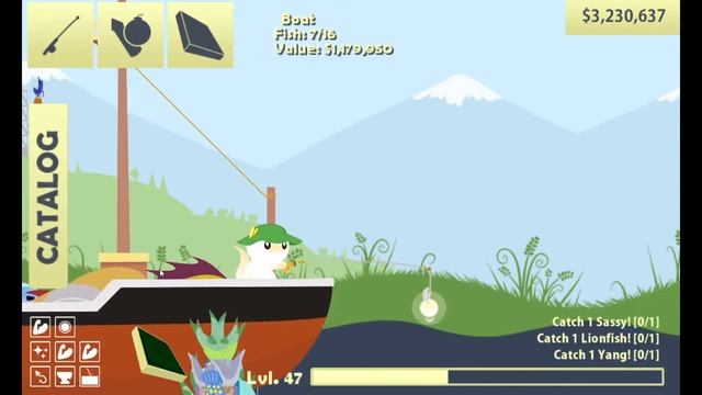 I CAUGHT The MYTHICAL JOSIE In Cat Goes Fishing смотреть онлайн
