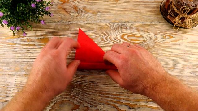 САЛФЕТКИ для сервировки стола/2 manieren om Servetten te vouwen. Салфетка - красивое оформление смотреть онлайн