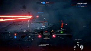 star wars battlefront 2:star fighter assault - game play
