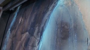 Гибкий мрамор на выставке Design Days в г. Екатеринбург. Гибкий мрамор с подсветкой.