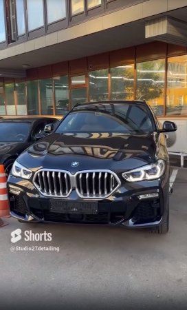 Озонация салона BMW X6 💨🚘 Детейлинг мойка-уборка 👍 #детейлинг #bmwx6 #детейлингмойка