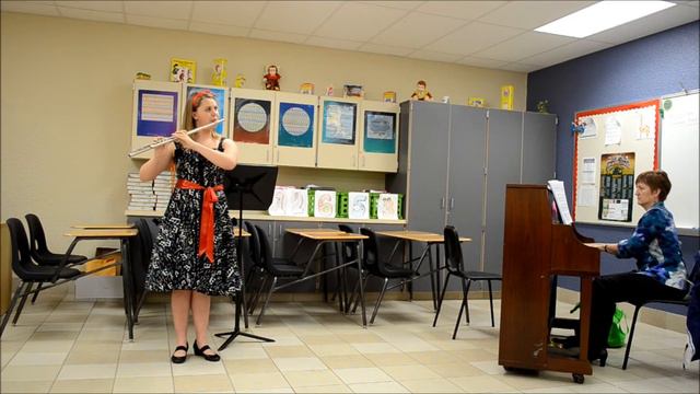 Sonatine Dutilleux for flute - 2014 District Solo & Ensemble смотреть онлайн