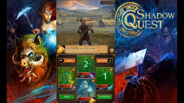 1st look lets play Shadow Quest RPG ios free to play смотреть онлайн