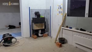 Монтаж камина. ВСЕ ЭТАПЫ.
