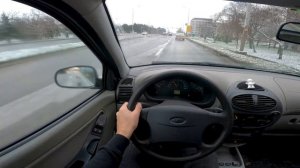 2007 LADA KALINA 1.6i 8v POV TEST DRIVE by AutoMob