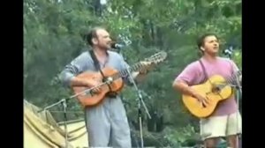 Алексей Иващенко и Георгий Васильев ("Иваси") на Грушинском фестивале 1998 г. "Одуванчиков дым"