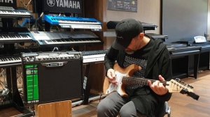 Popeloff играет на Line 6 Spider Jam