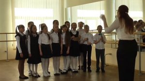 "Пошла млада за водой" средний хор "Скерцо"