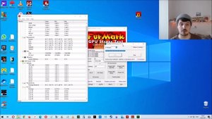 Как протестировать процессор в бенчмарке FurMark/ CPUID HWMonitor
