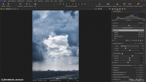 Маски в Capture One - ретушь пейзажа (небо)