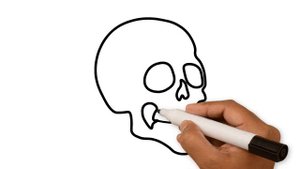 череп.как нарисовать череп / skull. how to draw a skull