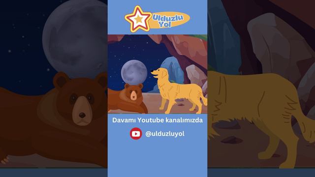 🐕İt 🐻ayının qorxaq dostluğun bəyənmir: #uşaqlarüçün #uşaqkanalı  #nagillaralemi #keşfet #kesfet