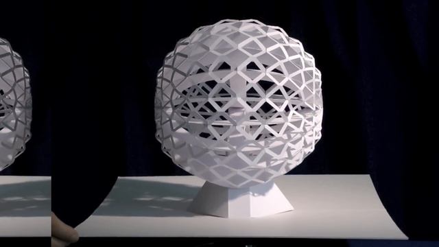 Handmade 3D Cardboard Pop-Up Ornaments смотреть онлайн