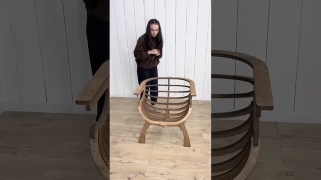 Кресло Ракушка AXIOMA.WOODSHOP. Инструкция по сборке.