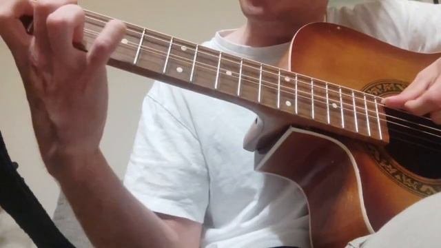 CROW НА СОВЕТСКОЙ ГИТАРЕ КАВЕР | CROW COVER ON SOVIET GUITAR | @jinsankim