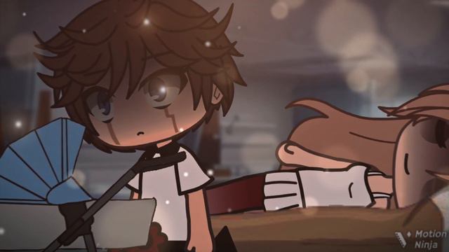 -фиолетовая бабочка- Gacha Vida