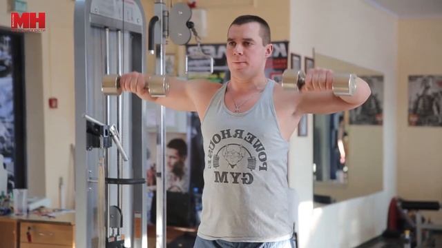 Будь здоров! Русский жим Игорь Герасимчик плечи смотреть онлайн