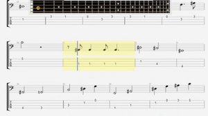 Beatles The   The Long and Winding Road BASS GUITAR TABLATURE