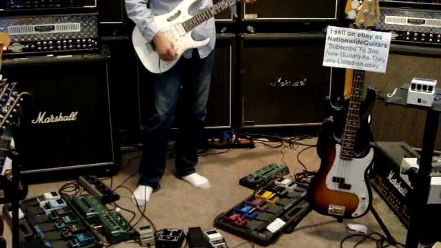 Ibanez Jem 555 Electric Guitar Demo.mpg смотреть онлайн