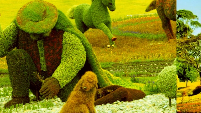 Удивительные цветочные скульптуры!