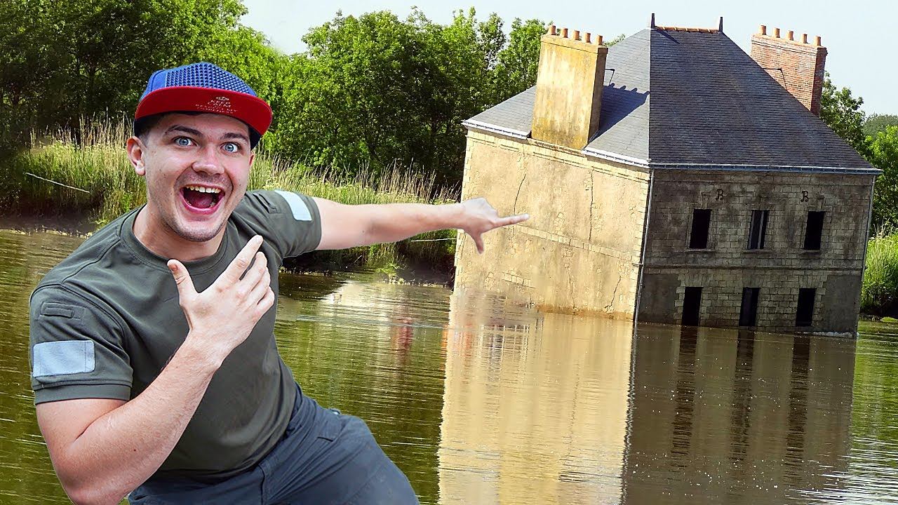Нашли затонувший дом миллионера! Жуткие находки под водой!