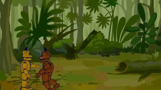Golden Freddy VS Freddy.Fnaf Animation