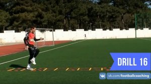 Football coaching video - soccer drill - ladder coordination (Brazil) 16