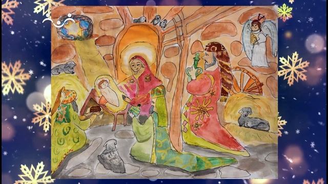 Рождественский телемарафон. Итоги онлайн-конкурса детских рисунков