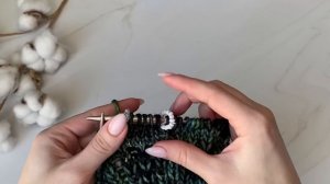 Жилет спицами для начинающих / Жилет погон