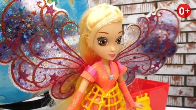 WINX Club - чародейки Винкс заколдованы! Помоги спасти куклы для девочек. Видео про игры в игрушки смотреть онлайн