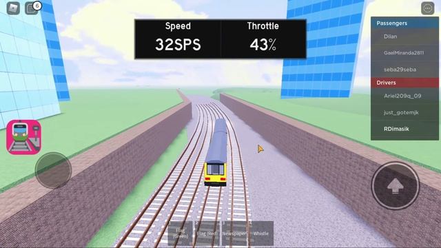 Поезда в Roblox смотреть онлайн