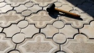 Самодельный захват для тротуарной плитки DIY