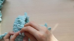 Пинетки из пуффи файн | Alize puffy fine