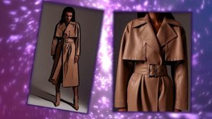 Мода 2021 ОСЕННИЕ КОЖАНЫЕ ПЛАЩИ.