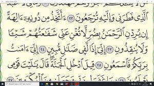 Коран. Чтение суры "Йасин" (Ясин). № 36. Аяты 20-27 #коран #таджвид #арабия #ясин