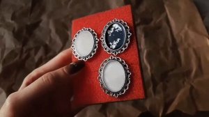 Винтажные броши из эпоксидной смолы своими руками | Resin Tutorial | brooch DIY