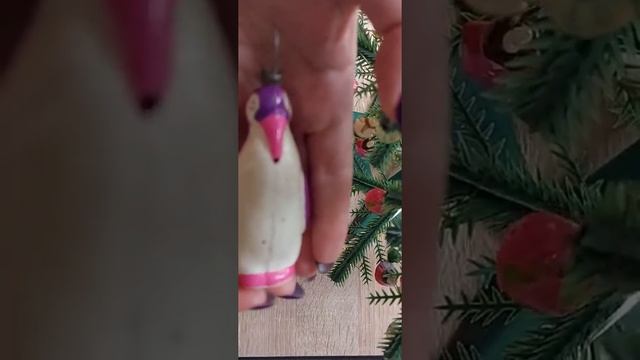 Ёлочные игрушки СССР из набора "Арктика"