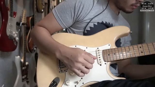 Quick demo Fender stratocaster american standard 50th anniversary 1996 смотреть онлайн