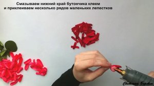 Брошь #Хризантема #канзаши из атласных лент. Мастер класс. Chrysanthemum Brooch of satin ribbons