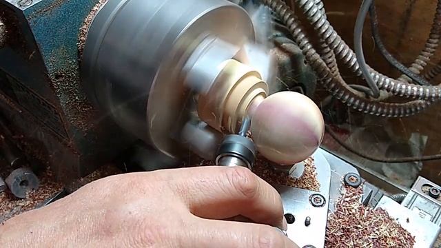 Wooden Star in a Ball, step by step. Звезда в шаре из дерева. смотреть онлайн