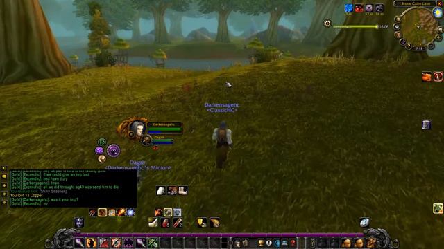 WoW Classic HC Darkensage reborn lvl 1-10 смотреть онлайн