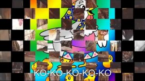6 Курочка кудахчет КО КО КО, слышен её голос далеко КО КО КО КО