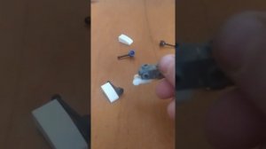 как сделать из Лего портальную пушку из игри портал 2